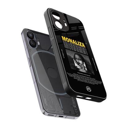 lollipop monaliza back phone cover | glass case for nothing phone 2