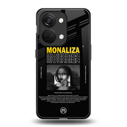 lollipop monaliza back phone cover | glass case for oneplus nord 3