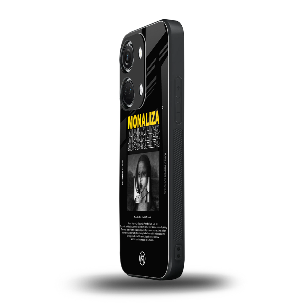 lollipop monaliza back phone cover | glass case for oneplus nord 3