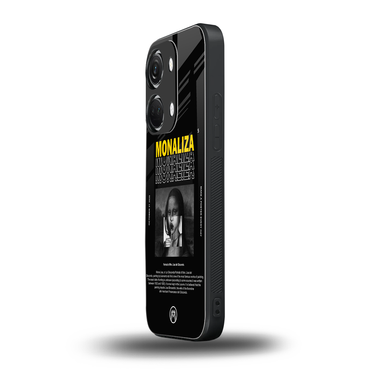 lollipop monaliza back phone cover | glass case for oneplus nord 3