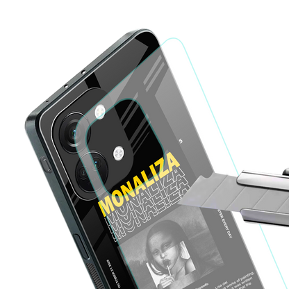 lollipop monaliza back phone cover | glass case for oneplus nord 3