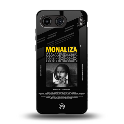 lollipop monaliza back phone cover | glass case for oneplus nord 4