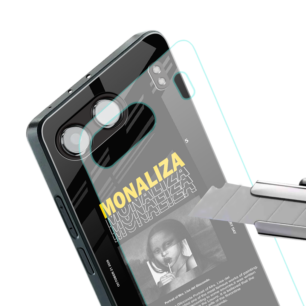 lollipop monaliza back phone cover | glass case for oneplus nord 4