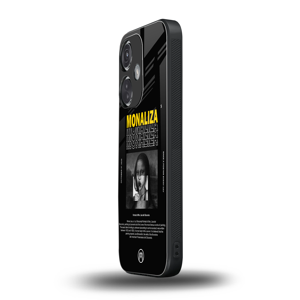 lollipop monaliza back phone cover | glass case for oneplus nord ce 3