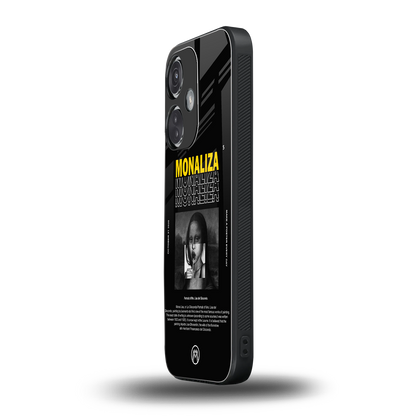 lollipop monaliza back phone cover | glass case for oneplus nord ce 3