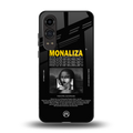 lollipop monaliza back phone cover | glass case for oneplus nord ce 4 lite