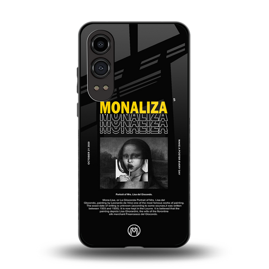 lollipop monaliza back phone cover | glass case for oneplus nord ce 4 lite