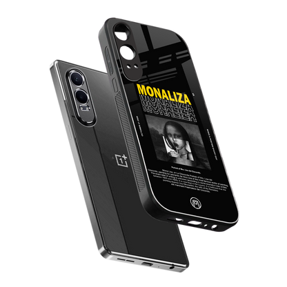 lollipop monaliza back phone cover | glass case for oneplus nord ce 4 lite