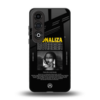 lollipop monaliza back phone cover | glass case for oneplus nord ce 4