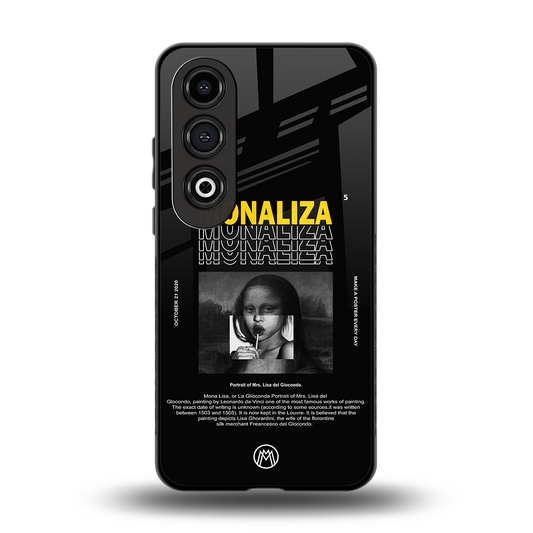 lollipop monaliza back phone cover | glass case for oneplus nord ce 4