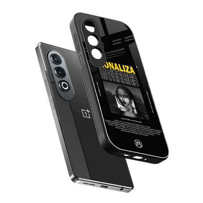 lollipop monaliza back phone cover | glass case for oneplus nord ce 4