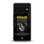 lollipop monaliza back phone cover | glass case for google pixel 6 pro