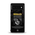 lollipop monaliza back phone cover | glass case for Google Pixel 6A