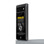 lollipop monaliza back phone cover | glass case for google pixel 6
