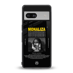 lollipop monaliza back phone cover | glass case for Google Pixel 7A