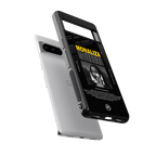 lollipop monaliza back phone cover | glass case for google pixel 8 pro