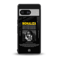 lollipop monaliza back phone cover | glass case for Google Pixel 8