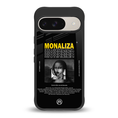 lollipop monaliza back phone cover | glass case for google pixel 9