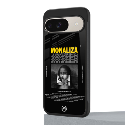 lollipop monaliza back phone cover | glass case for google pixel 9