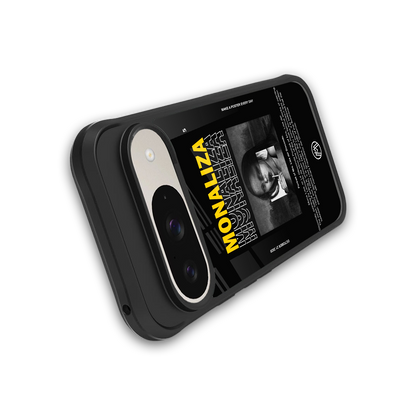 lollipop monaliza back phone cover | glass case for google pixel 9
