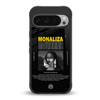 lollipop monaliza back phone cover | glass case for google pixel 9 pro