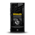 lollipop monaliza back phone cover | glass case for samsung galaxy s23 ultra