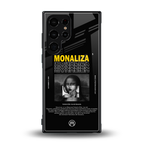 lollipop monaliza back phone cover | glass case for samsung galaxy s23 ultra