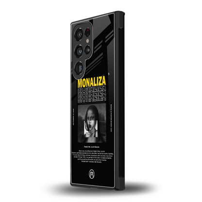 lollipop monaliza back phone cover | glass case for samsung galaxy s23 ultra