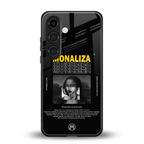 lollipop monaliza back phone cover | glass case for samsung galaxy s23 plus