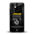 lollipop monaliza back phone cover | glass case for samsung galaxy s24 fe