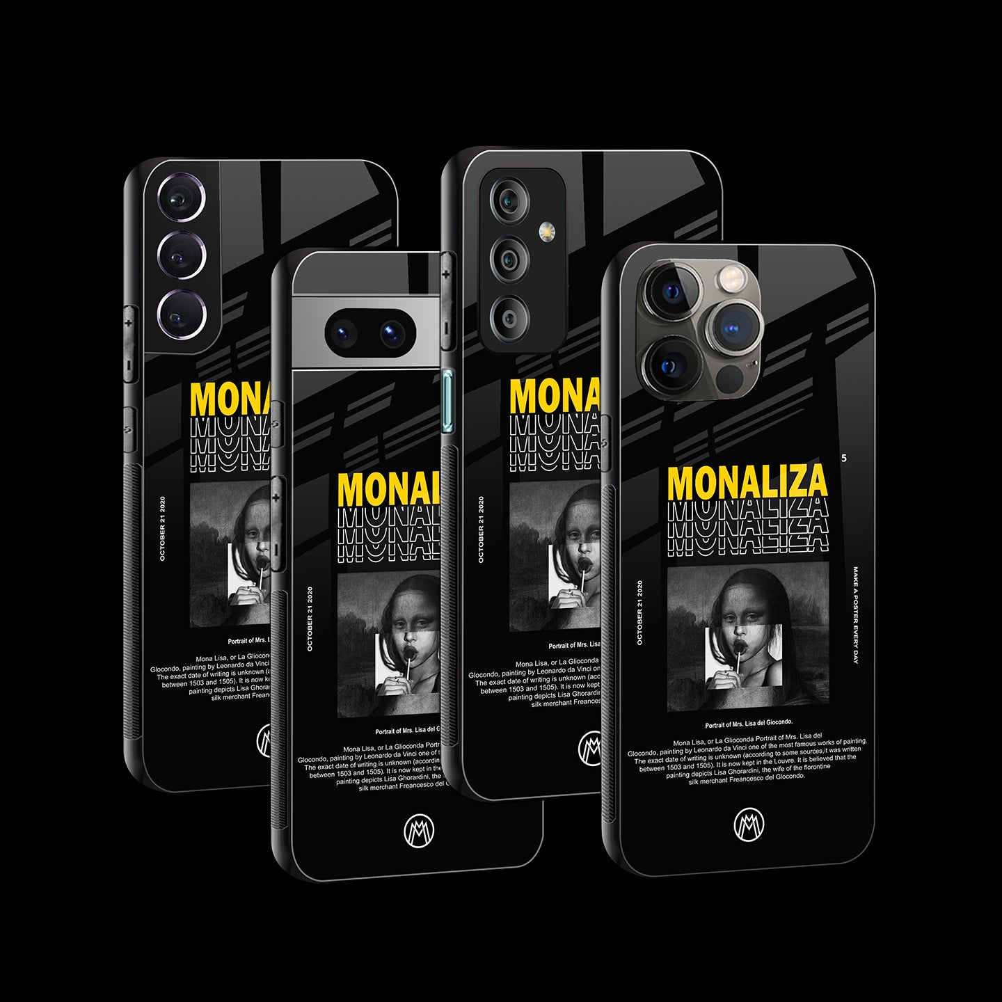 Lollipop MonaLiza Phone Cover | Glass Case