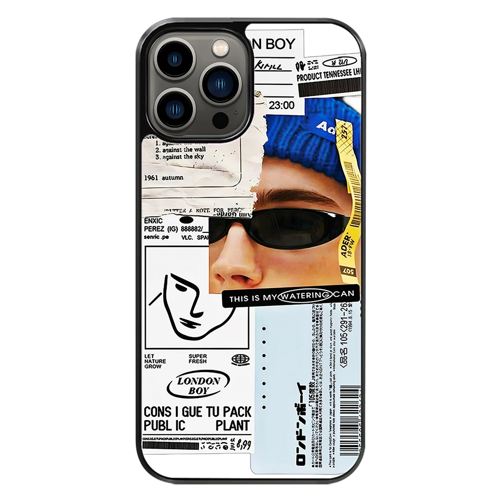 Premium Glass Back Mobile Phone Cover for iPhone, Samsung, OnePlus, Google Pixel, Redmi, Oppo, Vivo & Realme