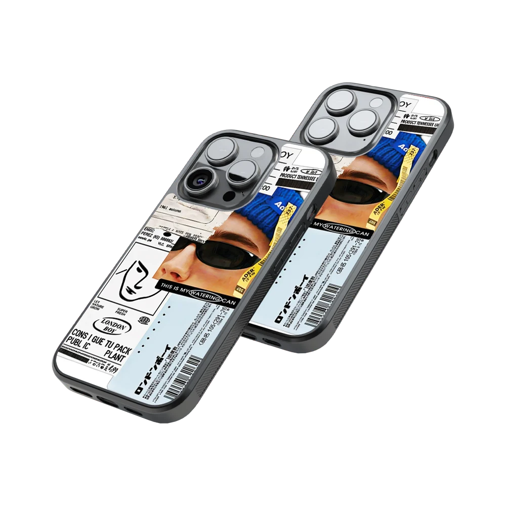 Protective Glass Back Phone Case Compatible with iPhone, Samsung, OnePlus, Pixel & More