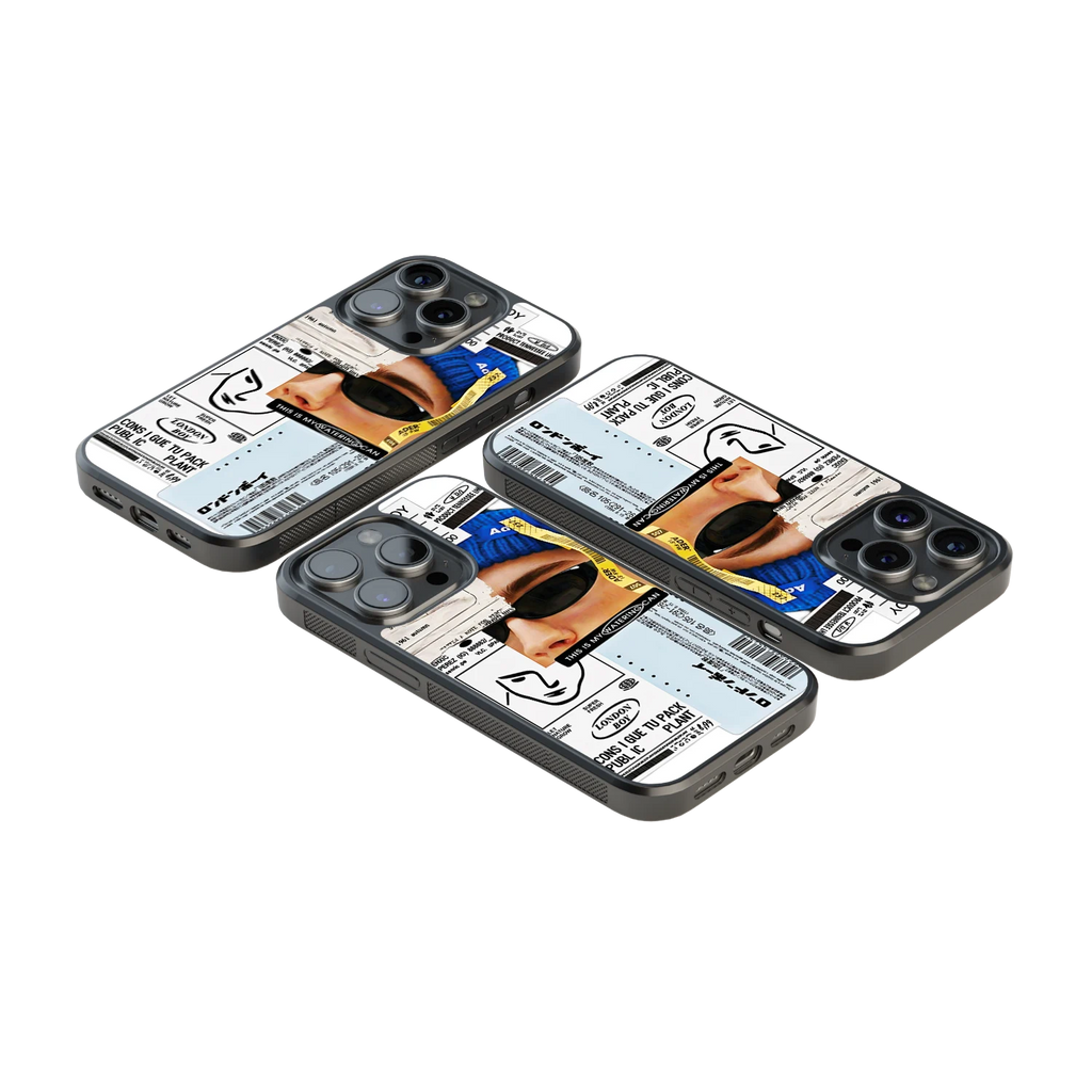 Luxury Glass Back Mobile Cover for iPhone, Samsung Galaxy, OnePlus, Pixel, Redmi & More