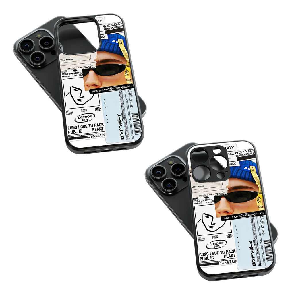 Trendy Glass Back Mobile Case for iPhone, Samsung, Redmi, OnePlus, Google Pixel, Motorola