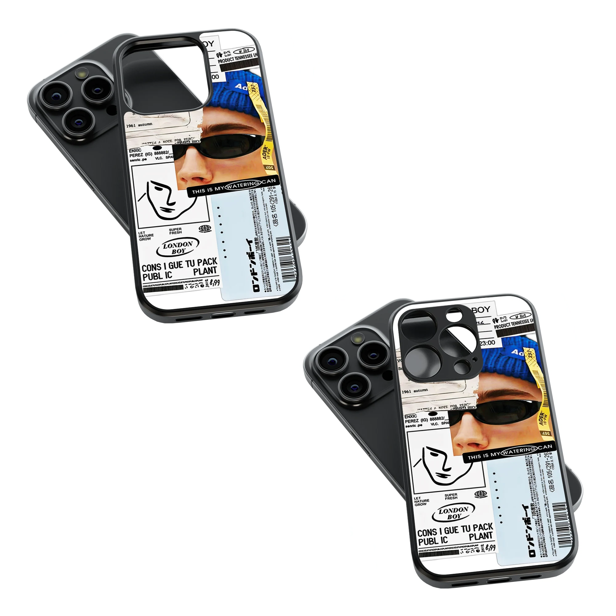Trendy Glass Back Mobile Case for iPhone, Samsung, Redmi, OnePlus, Google Pixel, Motorola