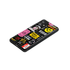 lonely hearts club black back phone cover | glass case for nothing phone 1