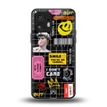 lonely hearts club black back phone cover | glass case for nothing phone 2