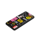 lonely hearts club black back phone cover | glass case for nothing phone 2