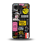 lonely hearts club black back phone cover | glass case for oneplus nord 4