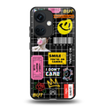 lonely hearts club black back phone cover | glass case for oneplus nord ce 3