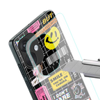 lonely hearts club black back phone cover | glass case for oneplus nord ce 3