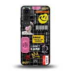 lonely hearts club black back phone cover | glass case for oneplus nord ce 4 lite