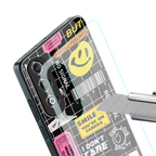 lonely hearts club black back phone cover | glass case for oneplus nord ce 4