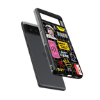 lonely hearts club black back phone cover | glass case for Google Pixel 6A