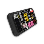 lonely hearts club black back phone cover | glass case for google pixel 9 pro