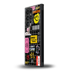 lonely hearts club black back phone cover | glass case for samsung galaxy s23 ultra