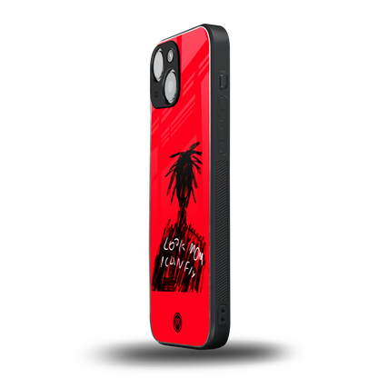 look mom i can fly back phone cover | glass case for iphone 13 mini