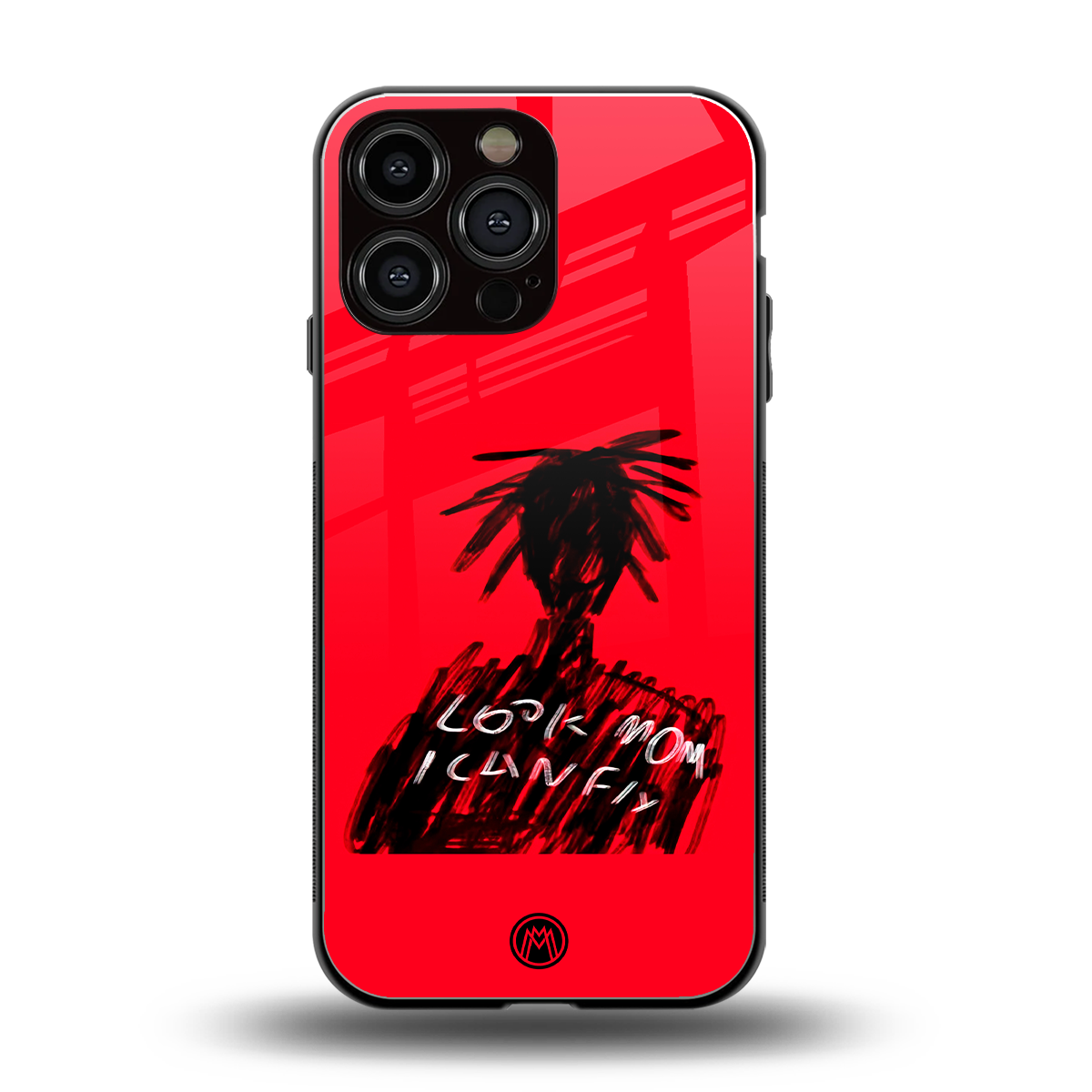look mom i can fly back phone cover | glass case for iphone 13 pro max
