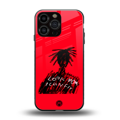 look mom i can fly back phone cover | glass case for iphone 13 pro max